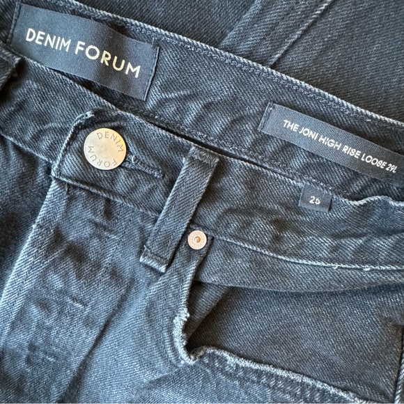 Denim Forum washed black jeans - Picture 2 of 5